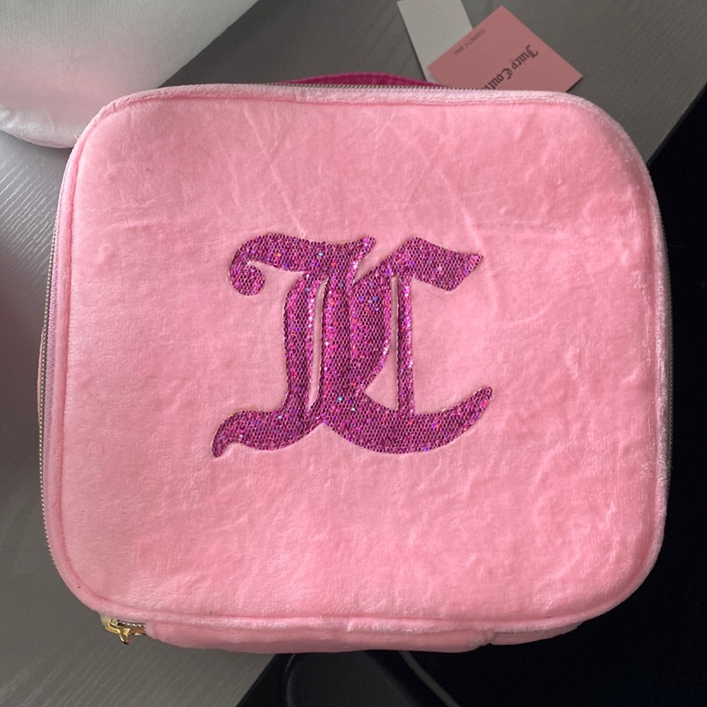 Juicy Couture Pink Cosmetic Bag